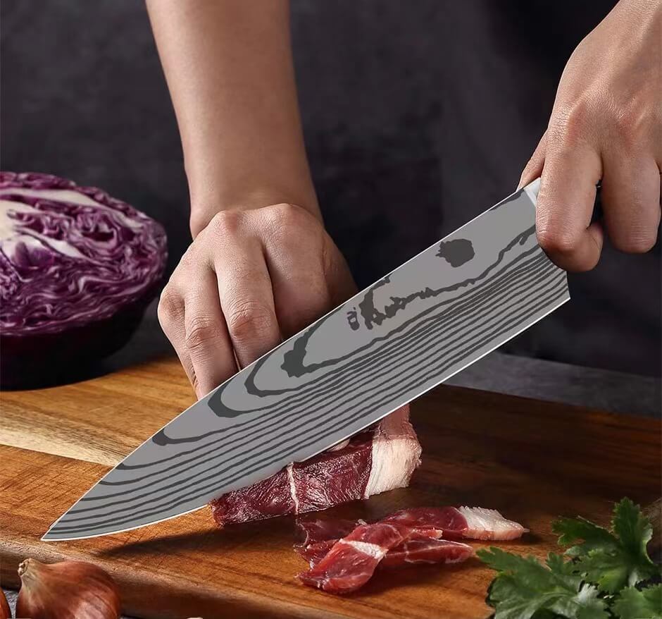 Stainless steel kitchen knife
